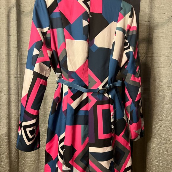 Multi colored Suit Dress w/ Fanny Pack - Picture 3 of 6